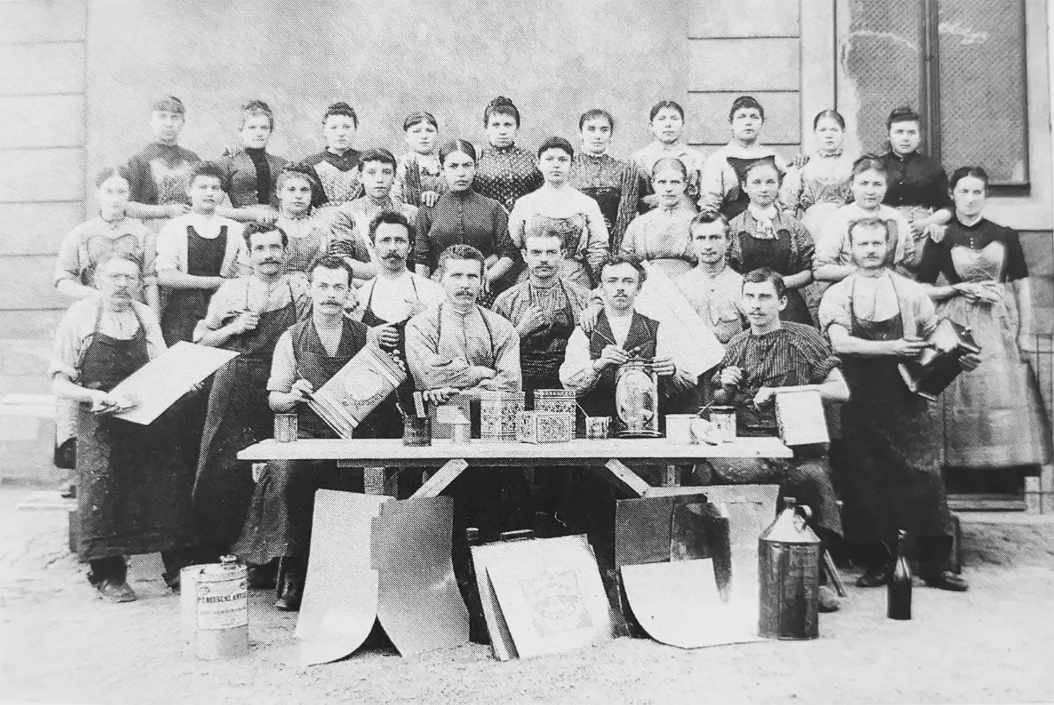 Anton Reiche Fabrik – Belegeschaft