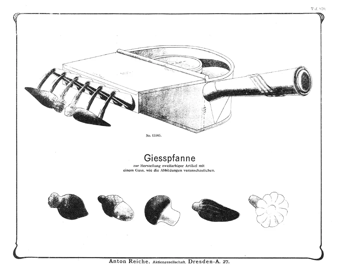 Anton Reiche – Auszug aus Musterbuch